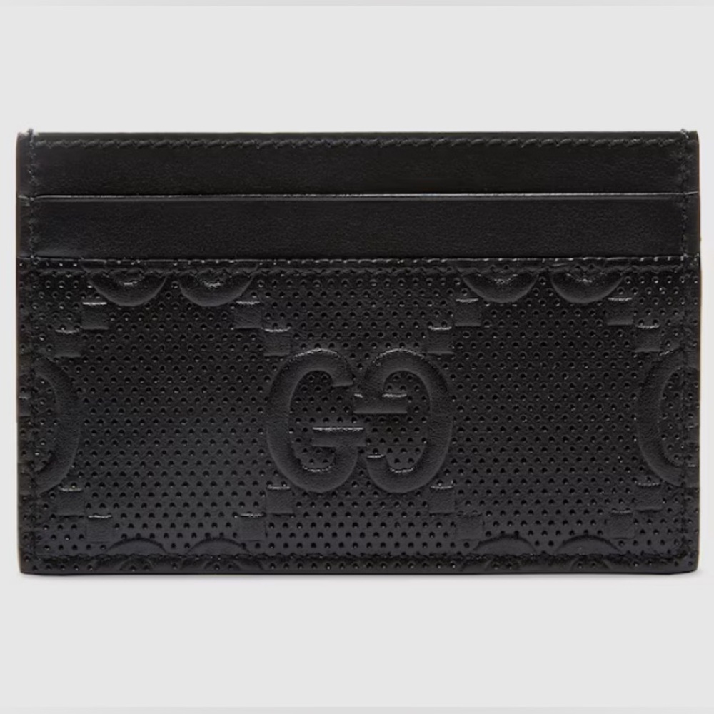 Gucci GG Embossed Card Case